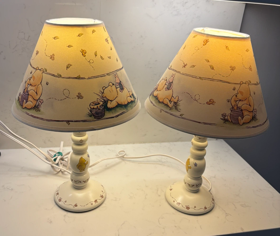 Winnie the Pooh Lamps (Set of 2) - photo 2
