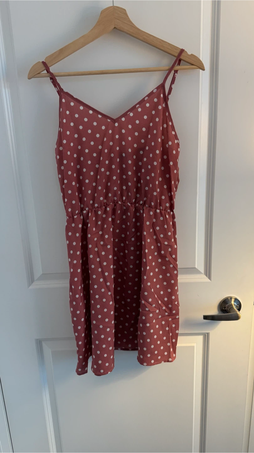 Polka Dot Mini Dress