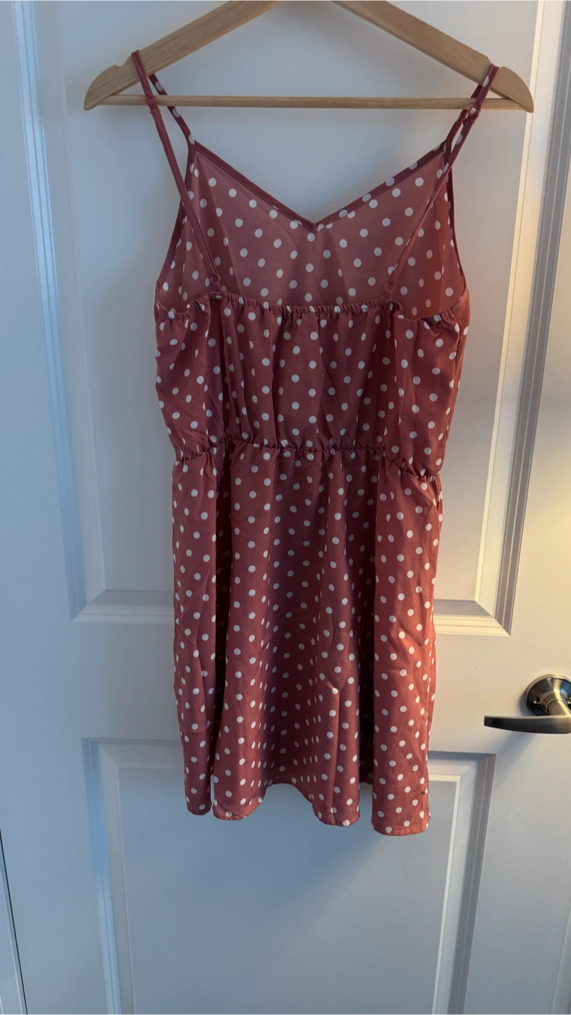 Polka Dot Mini Dress - photo 2