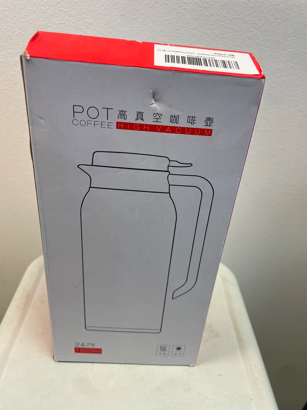 Pot Coffee High Vacuum Thermos 1.5L