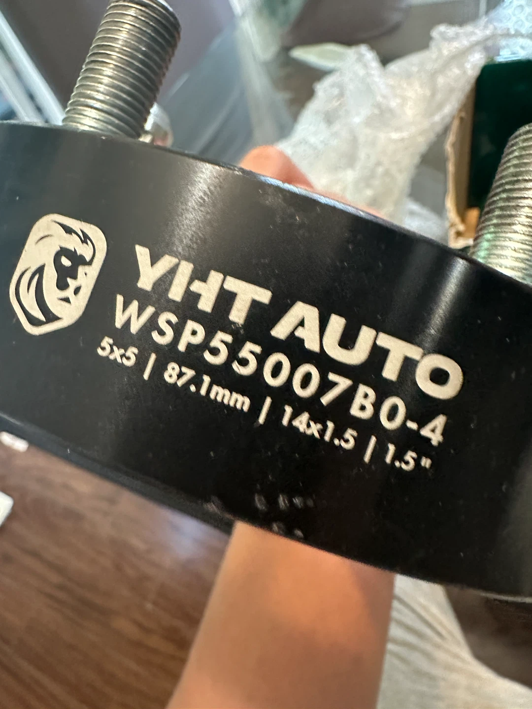 YHT AUTO Wheel Spacers WSP55007B0-4 5x5 - photo 2