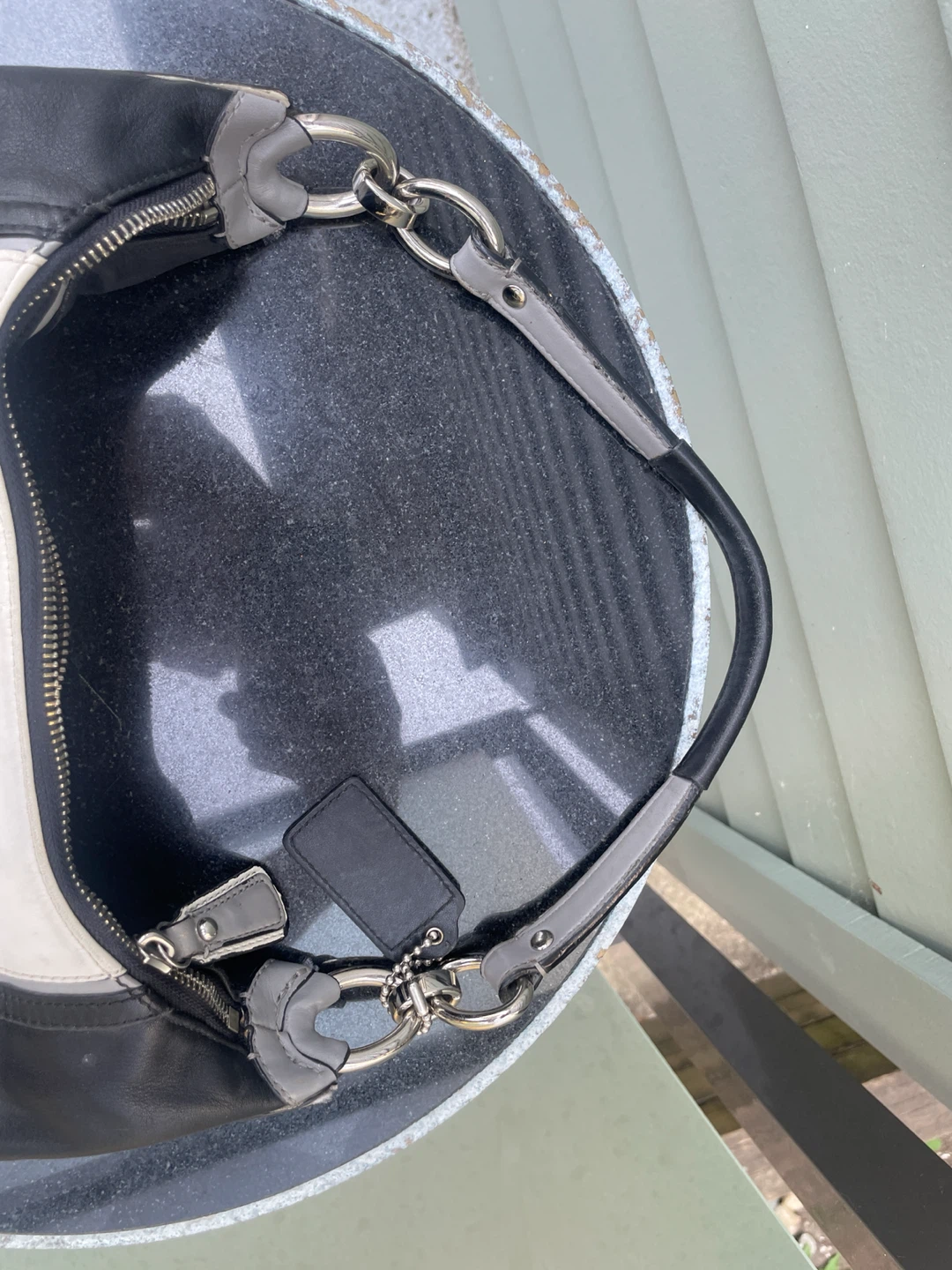 Coach Leather Hobo Handbag - photo 2