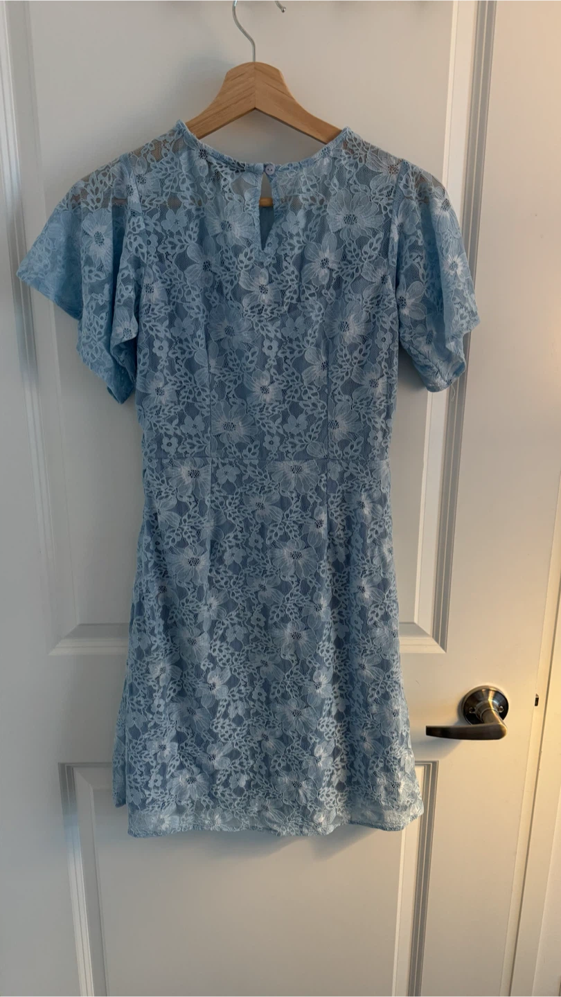 Light Blue Lace Dress - photo 2