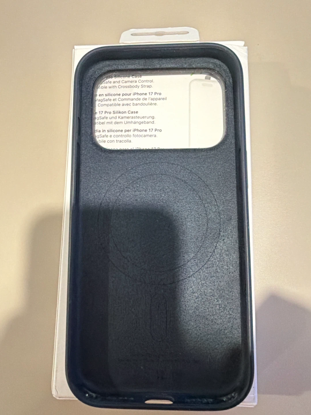 Apple iPhone 17 Pro Silicone Case - Black - photo 4
