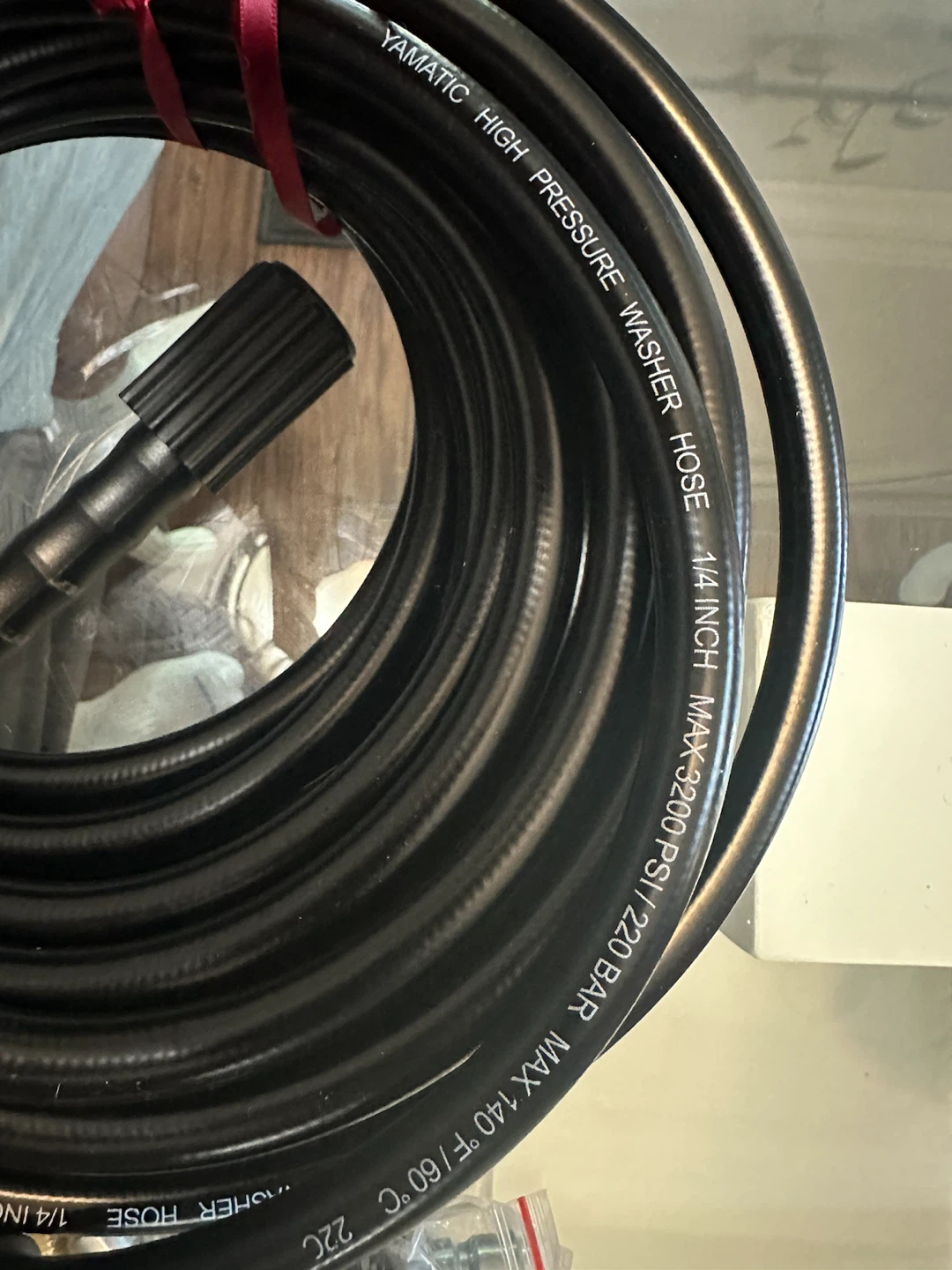 Yamatoc 1/4 inch High Pressure Washer Hose