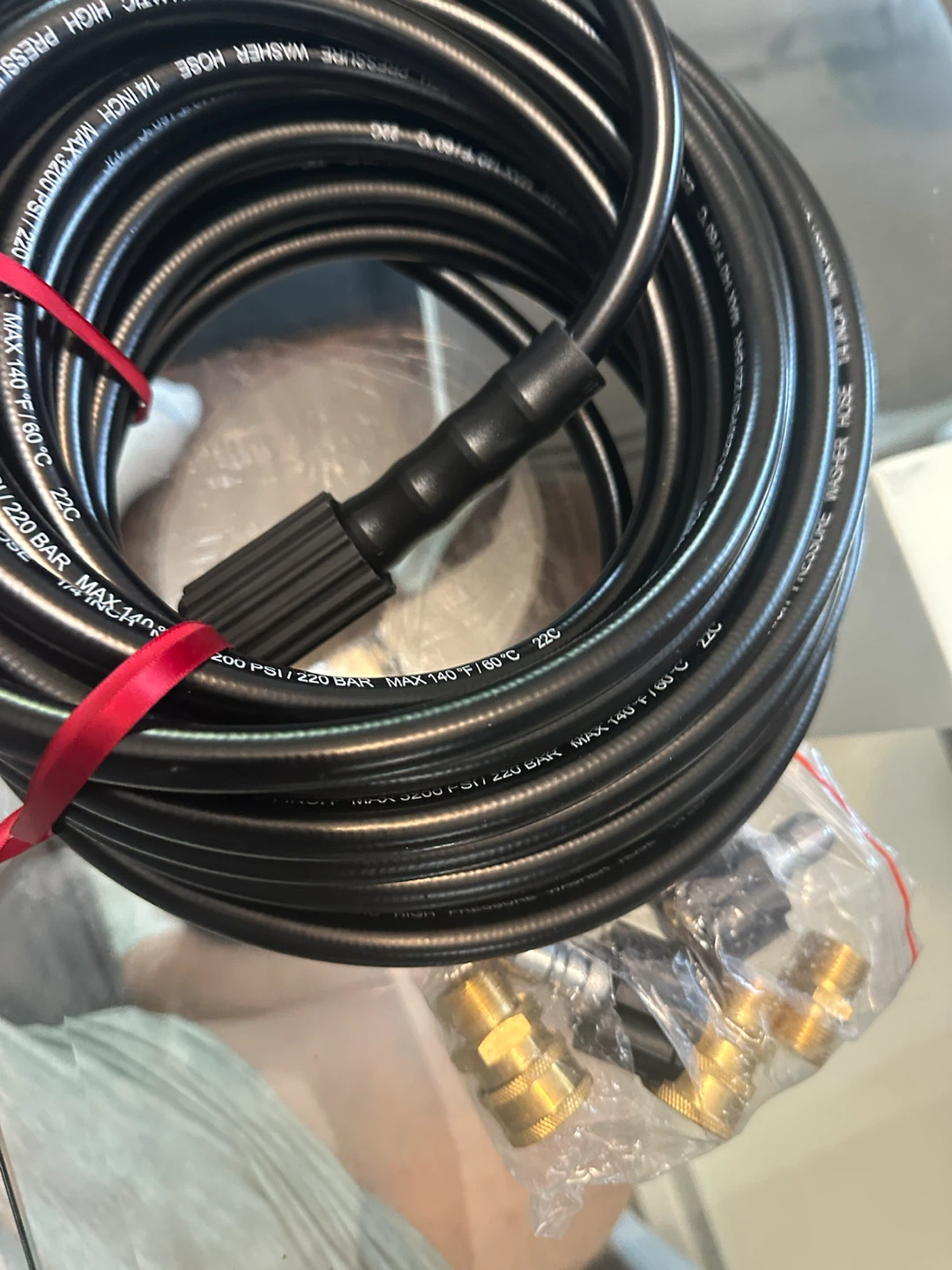 Yamatoc 1/4 inch High Pressure Washer Hose - photo 2
