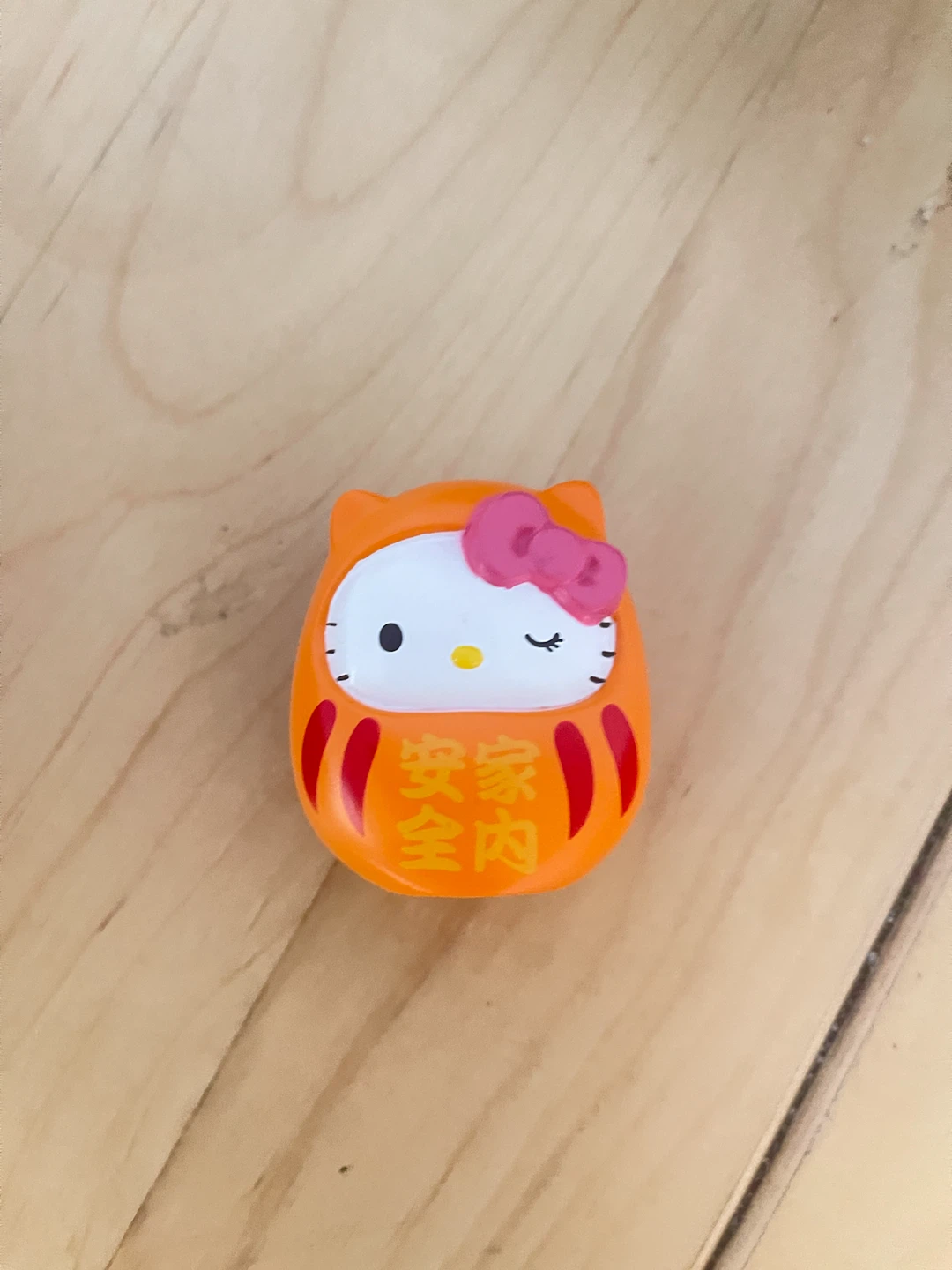 Hello Kitty Daruma Doll