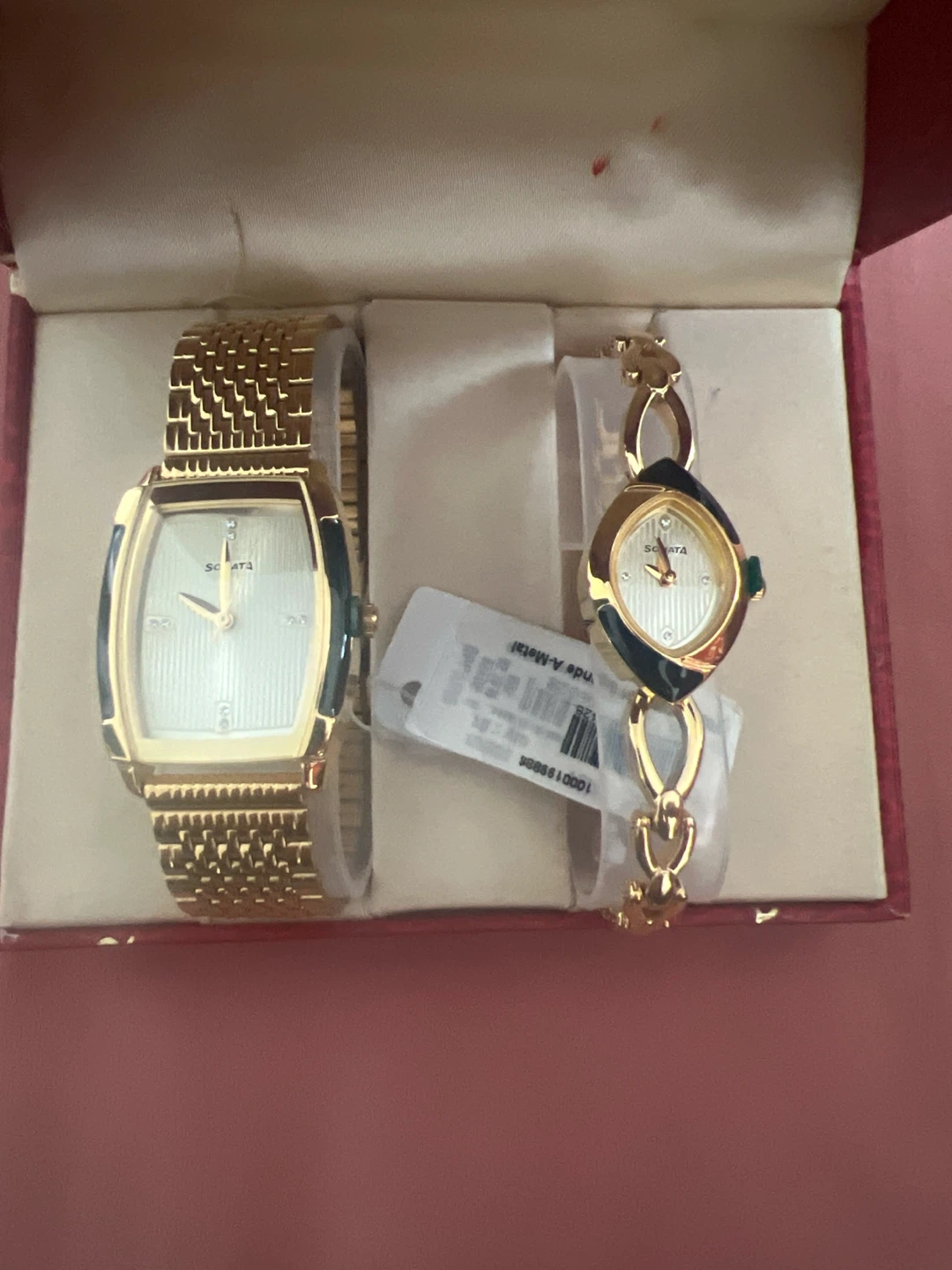 Sonata Gold-Tone Watch Set - photo 2