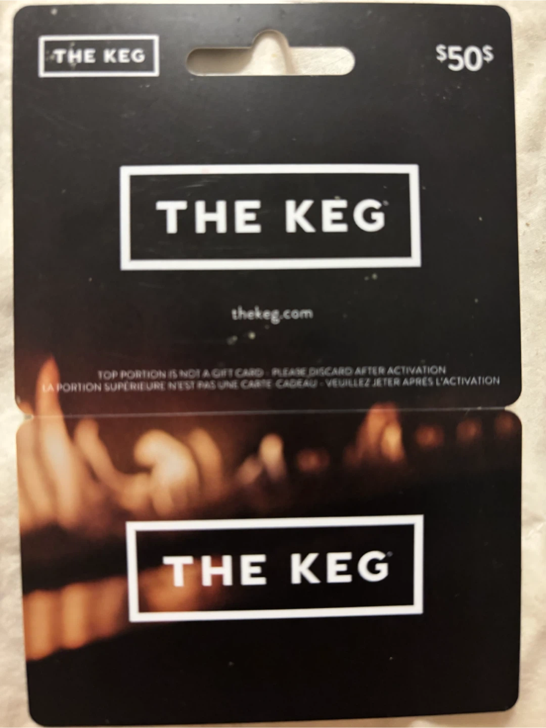 $50 The Keg Gift Card - photo 3