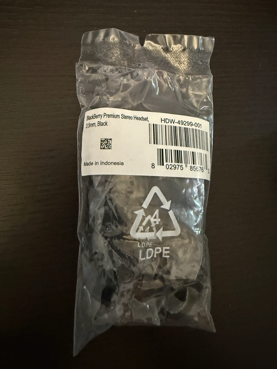 [pickup until 19th July] BlackBerry Premium Stereo Headset