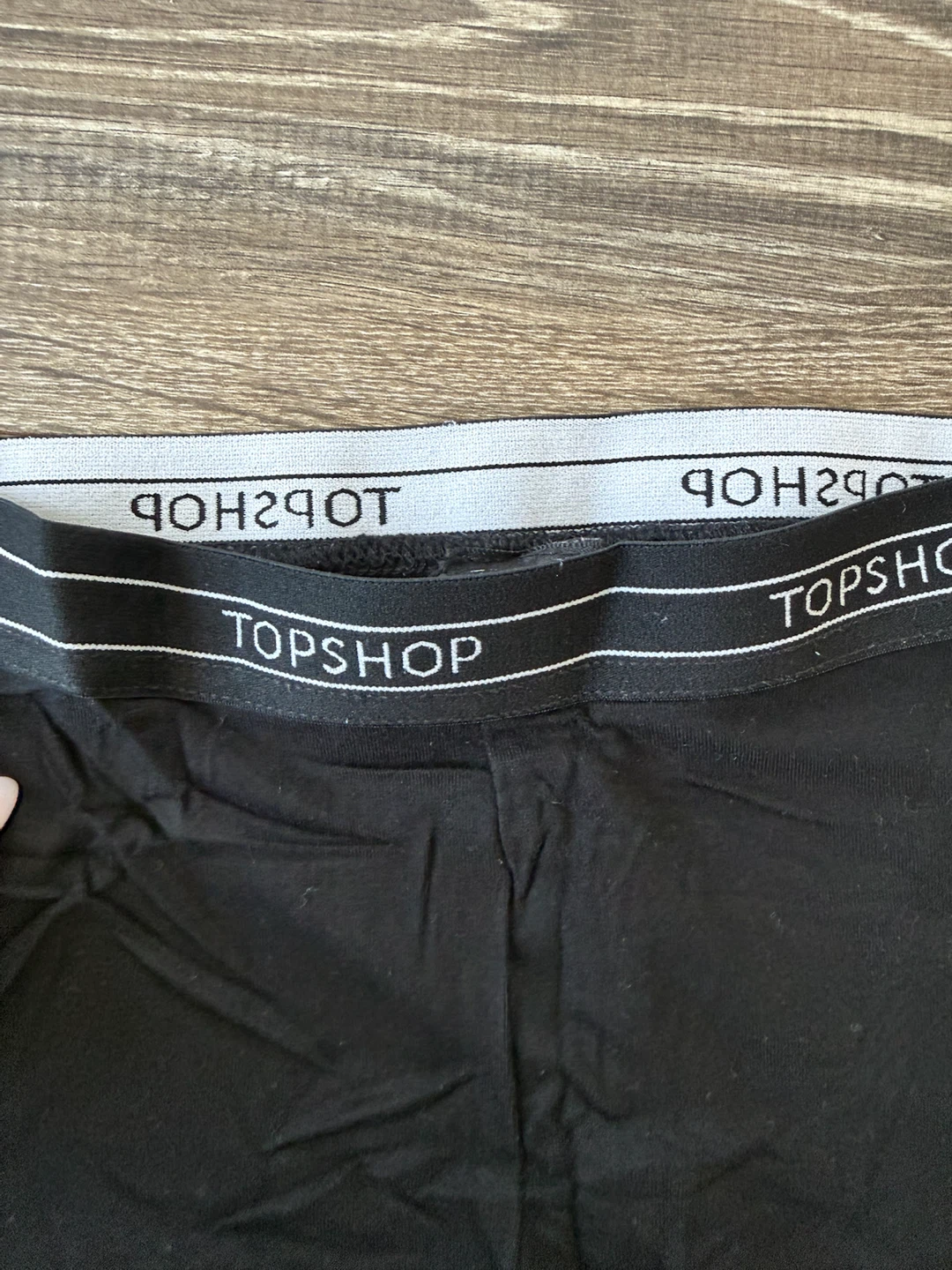 TOPSHOP Black Leggings size 4 - photo 2