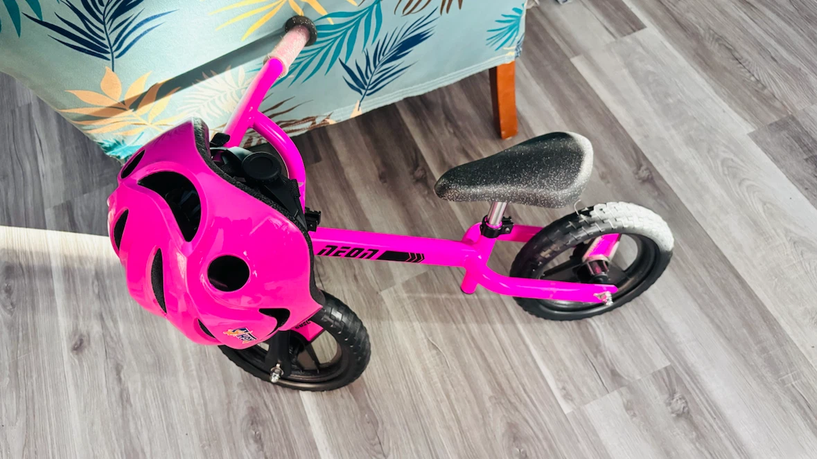 Kids Balance Bike and Helmet Set - photo 3