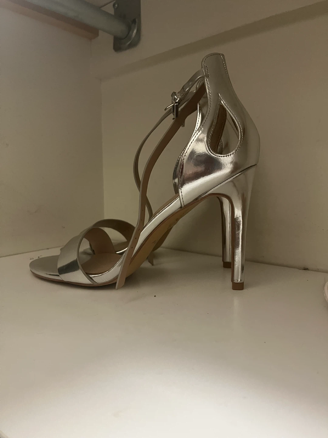 ALDO Silver Heeled Sandals - photo 2