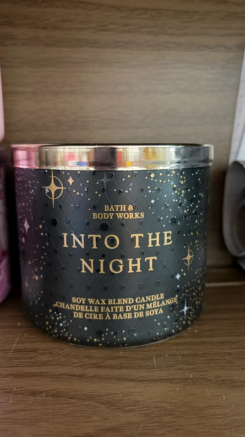Bath & Body Works Into The Night 3-Wick Candle