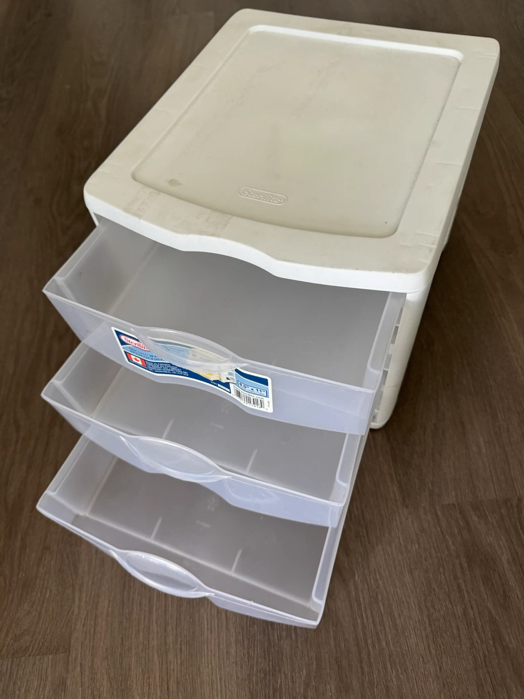 Sterilite 3-Drawer Small Storage Unit - photo 2