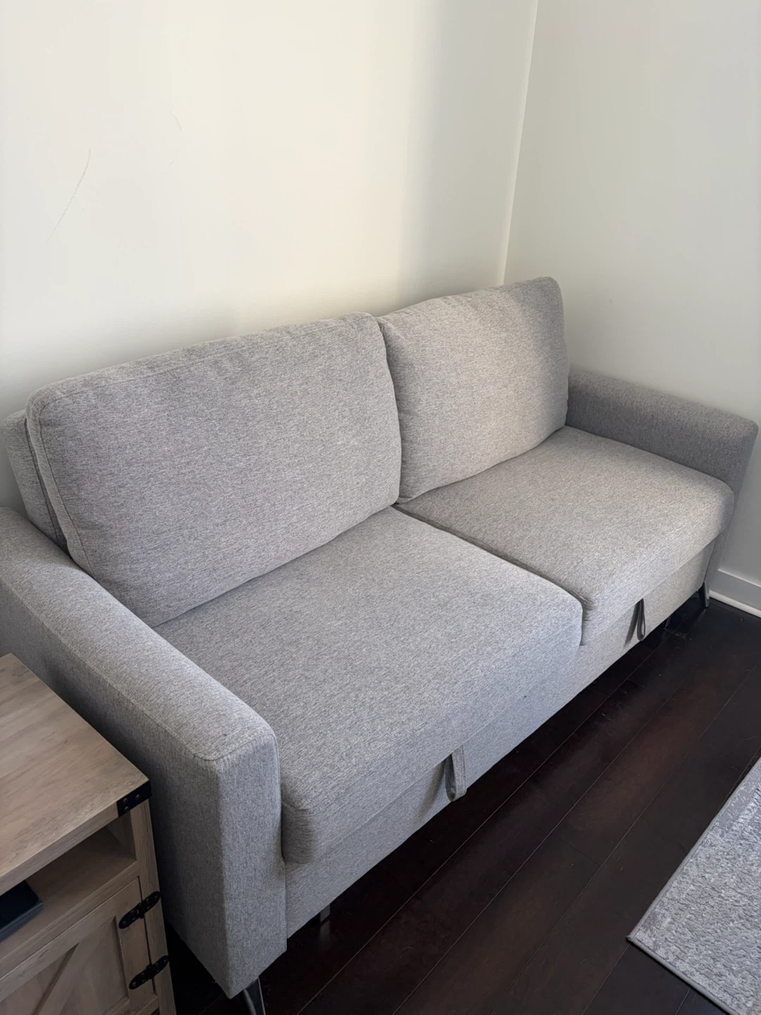 Grey Pull Out Couch