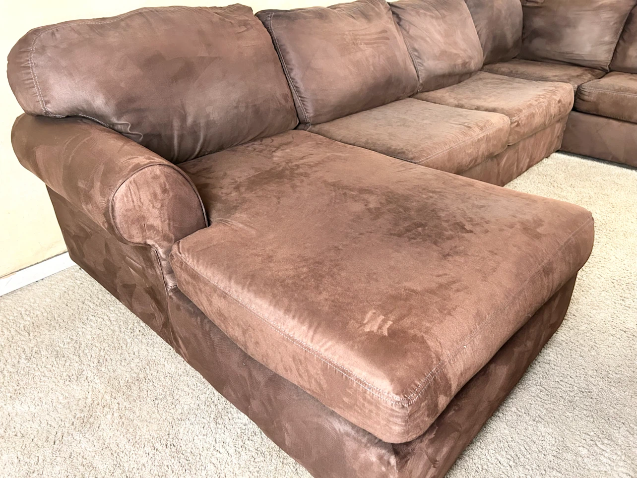 DELIVERY AVAILABLE! 3PC. MICROFIBER SECTIONAL SOFA FOR $400! - photo 2