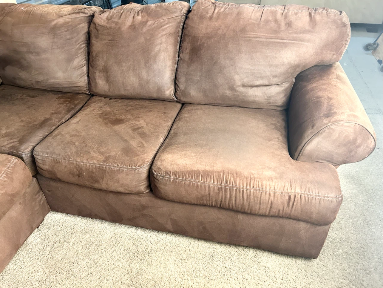 DELIVERY AVAILABLE! 3PC. MICROFIBER SECTIONAL SOFA FOR $400! - photo 5
