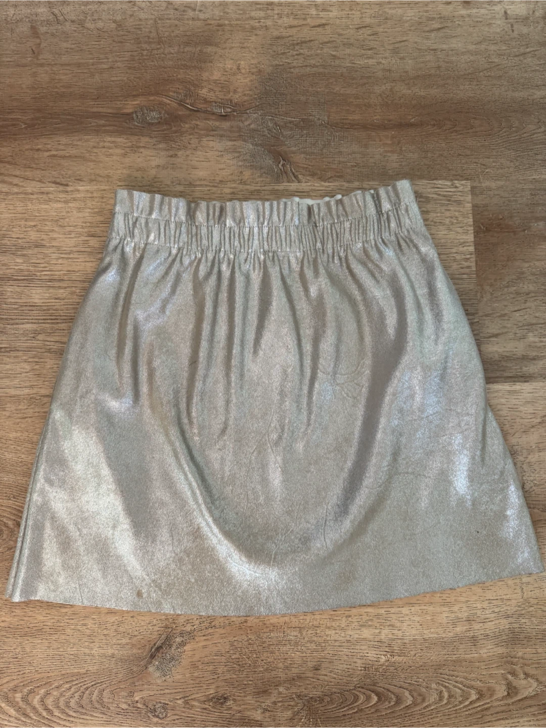 Zara Knit Metallic Skirt - Size S