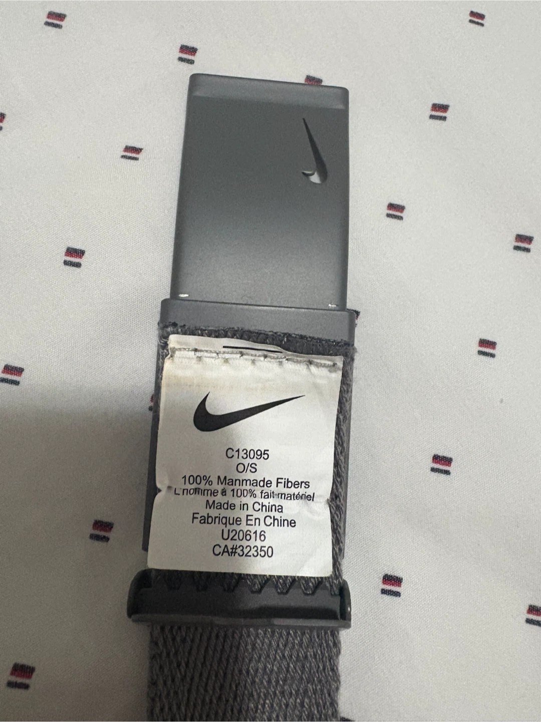 Nike Grey Web Belt one size fits all - photo 3