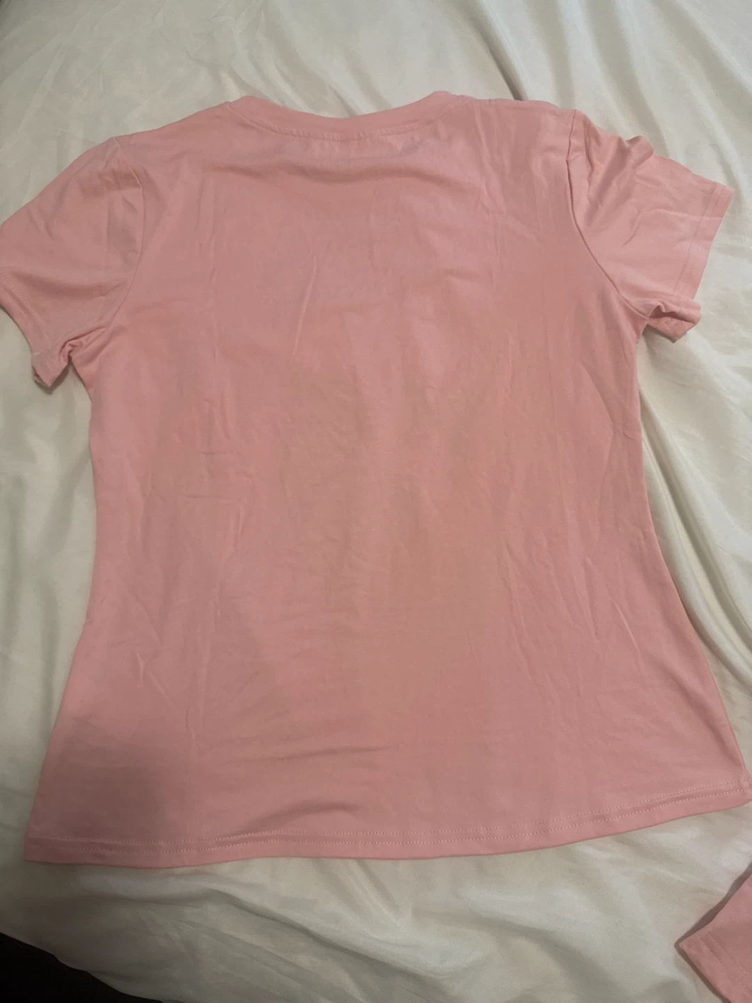 Pink T-Shirt and Shorts Set Size L - photo 5