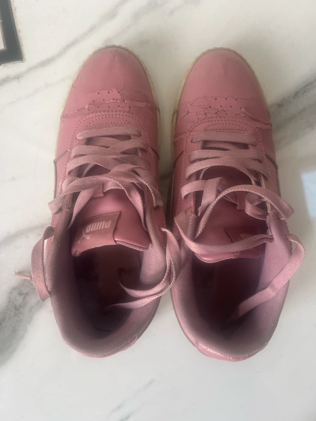 Pink Puma Sneakers