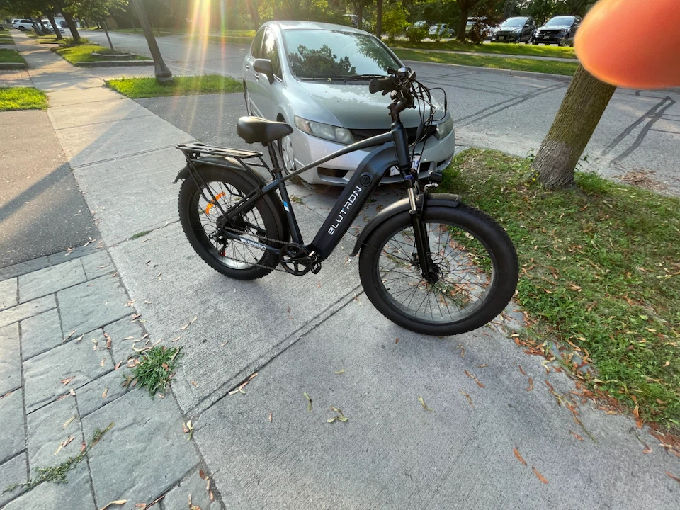 BLUTRON Fat Tire Electric Bike