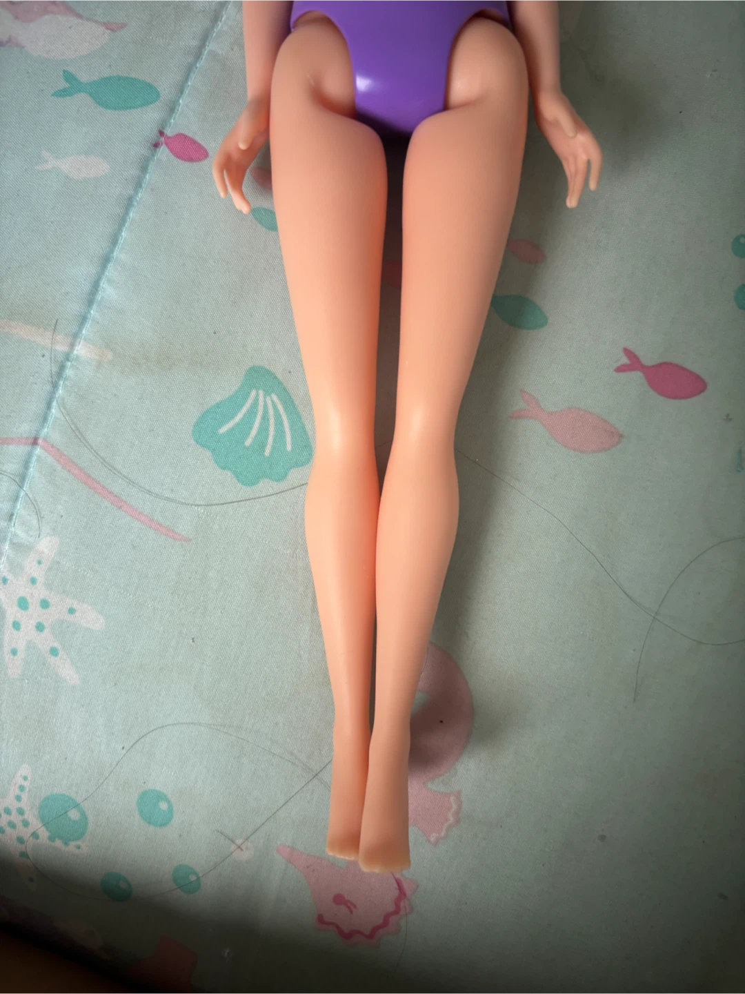 Barbie Doll with Purple Unicorn Swimsuit - photo 2