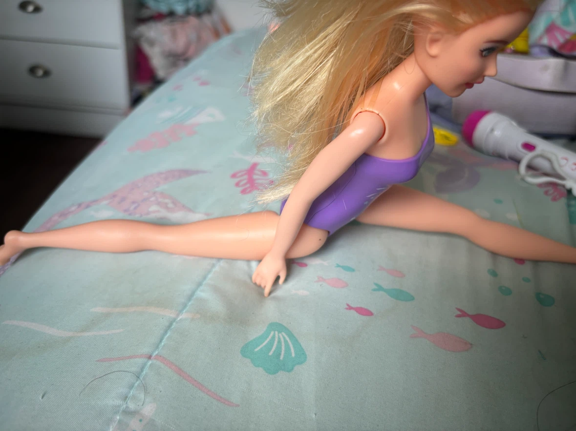 Barbie Doll with Purple Unicorn Swimsuit - photo 4