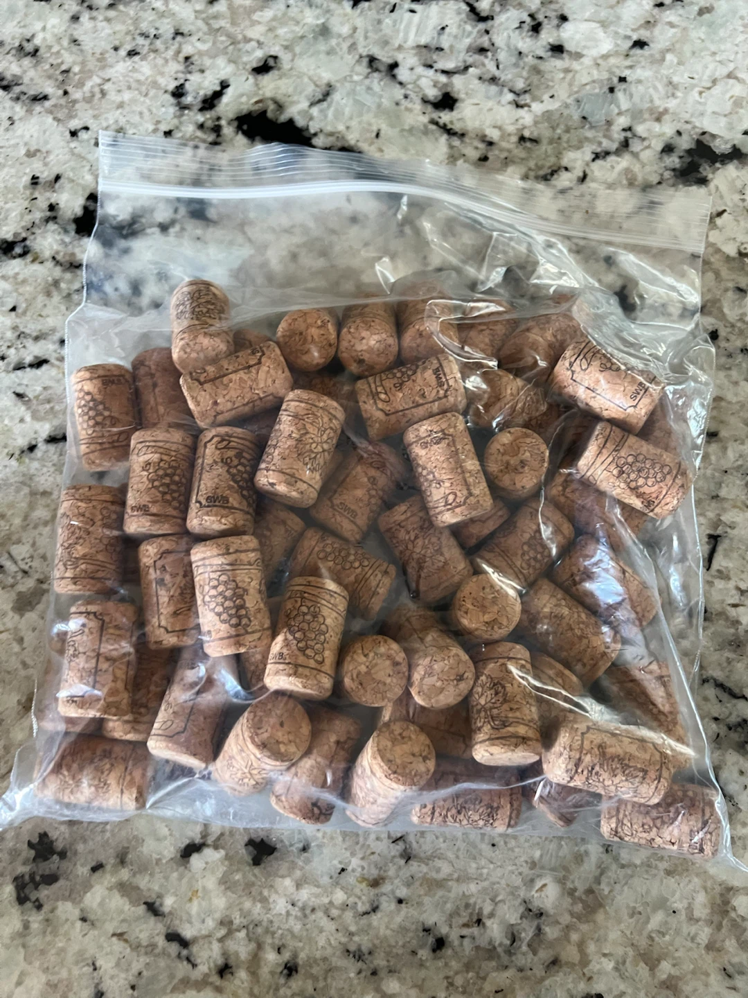 Bag of Wine Corks (59 pieces)