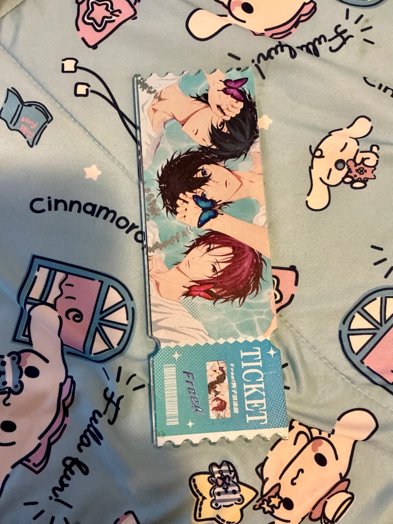 Free! Anime Ticket Style Acrylic shaker - photo 2