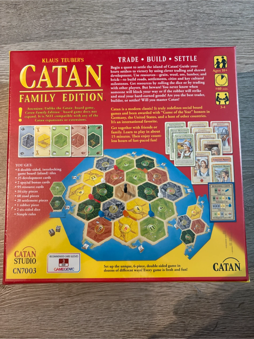Catan Family Edition Board Game - photo 2
