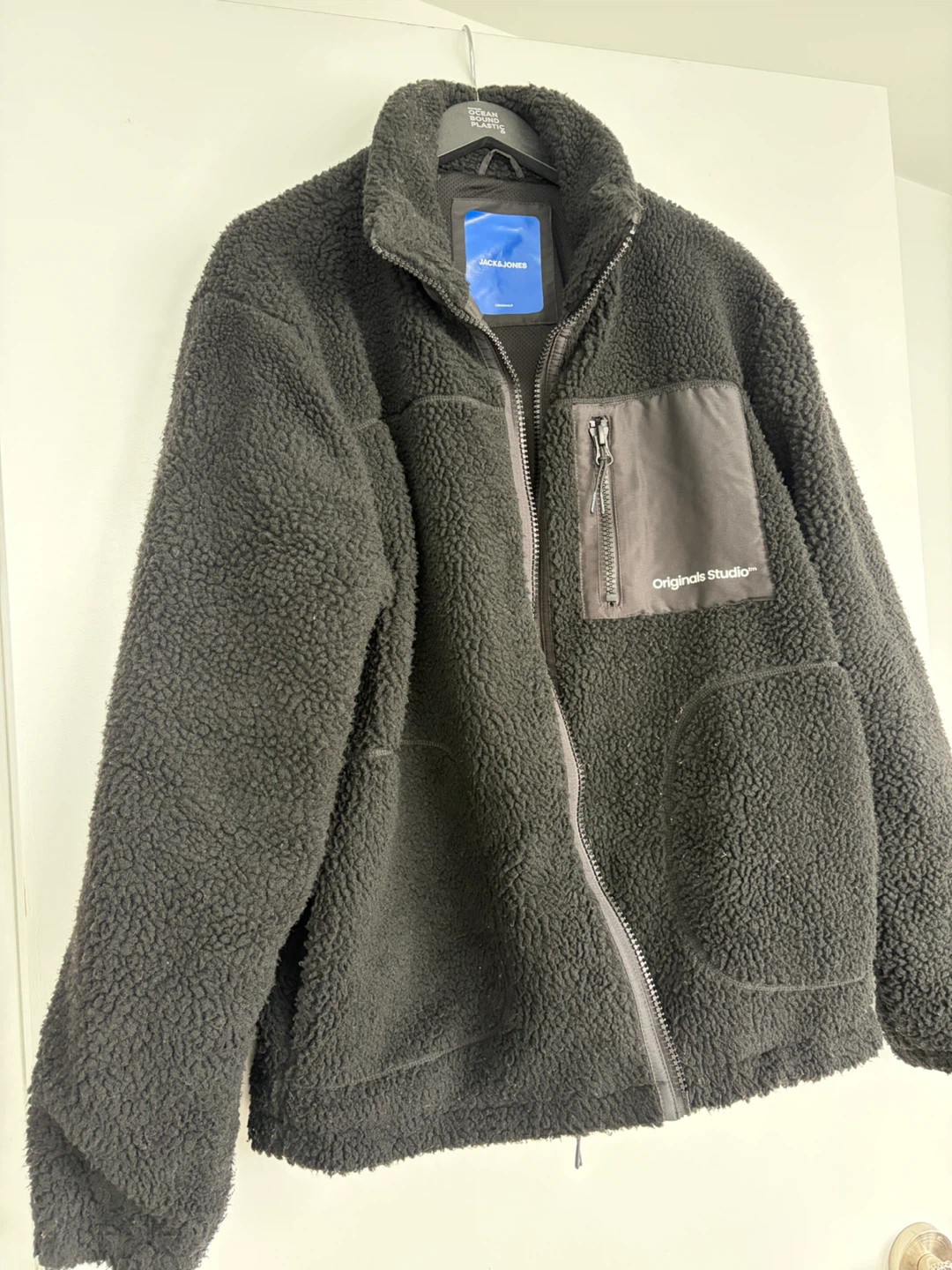 JACK & JONES Black Fleece Jacket