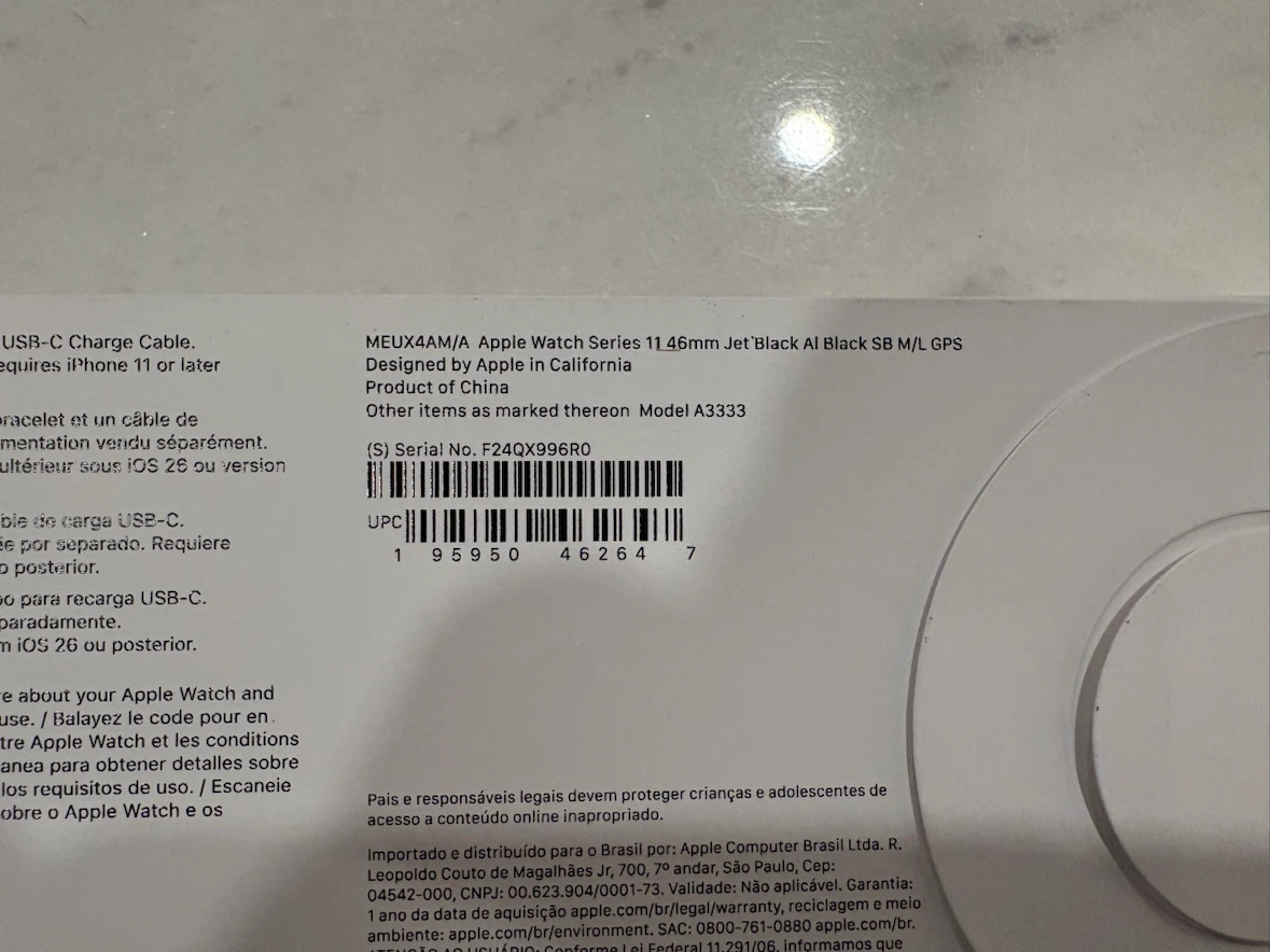 BNIB - Apple Watch Series 11 46mm Jet Black - photo 5