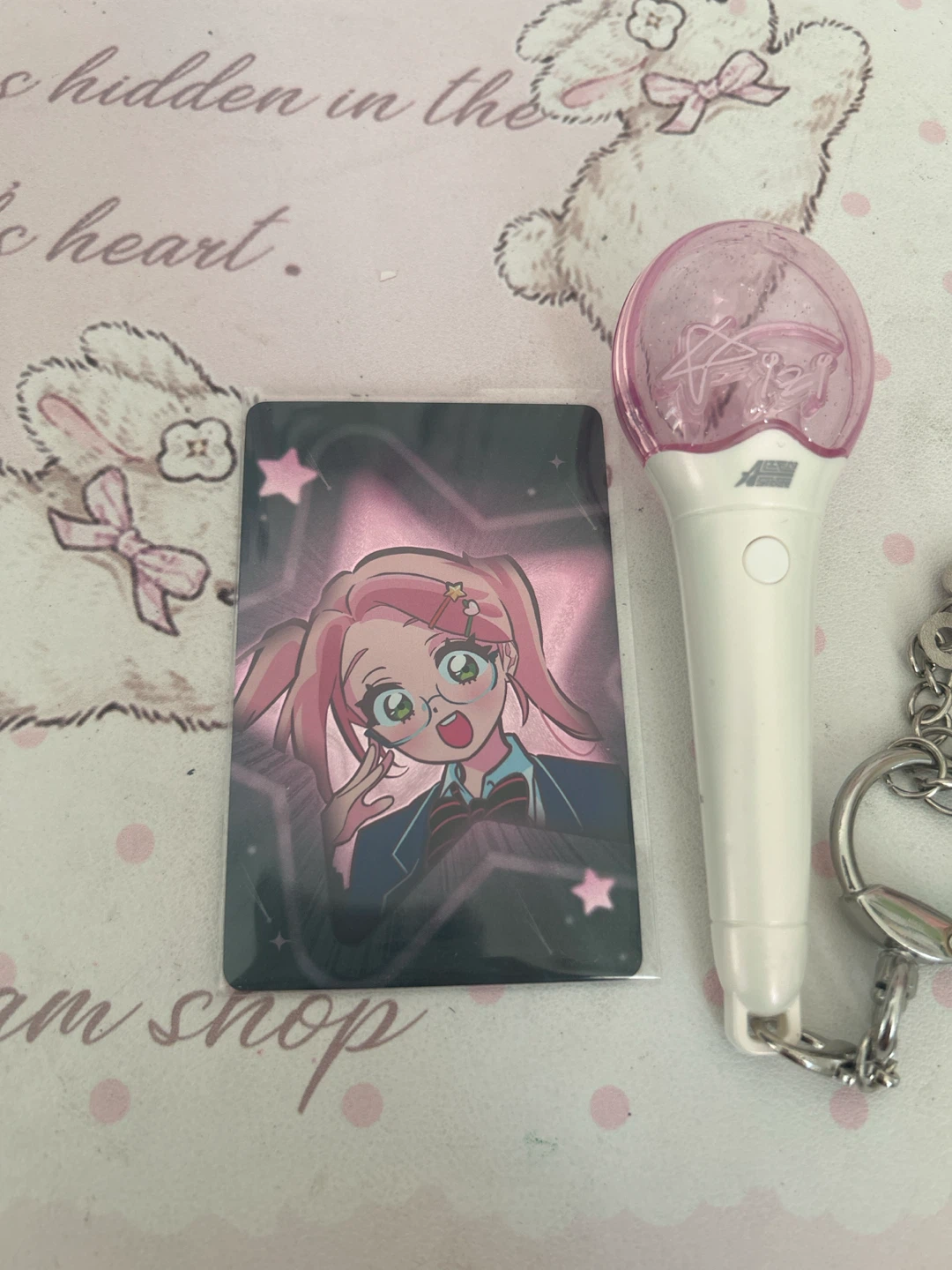 Alien stage mizi Light Stick Keychain - photo 3