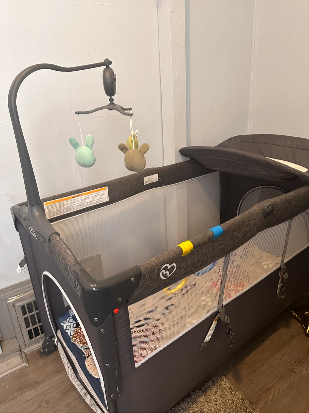 BabyBond Baby Bassinet Bedside Crib - photo 3
