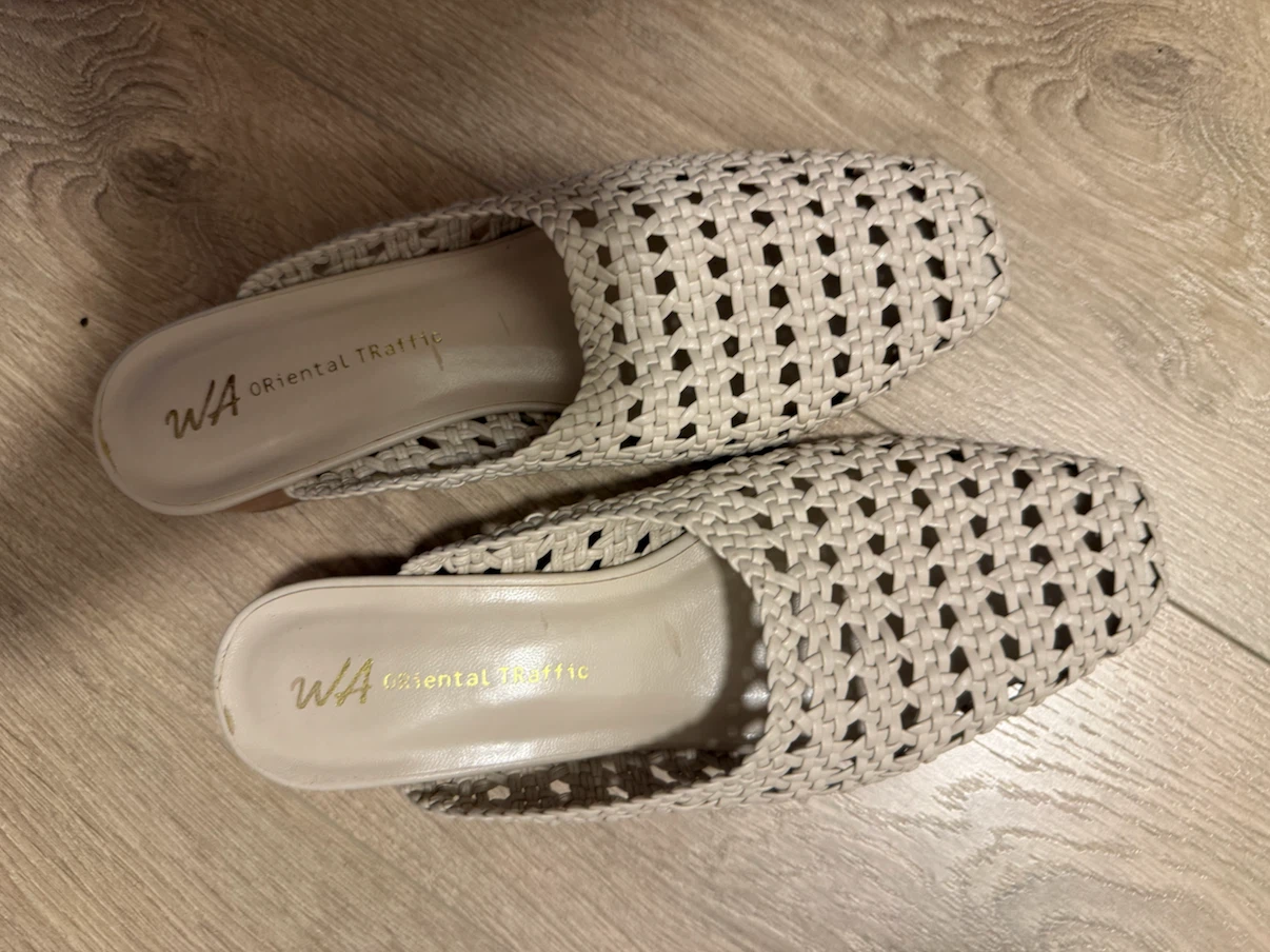 Oriental Traffic Woven Mule Flats - photo 4