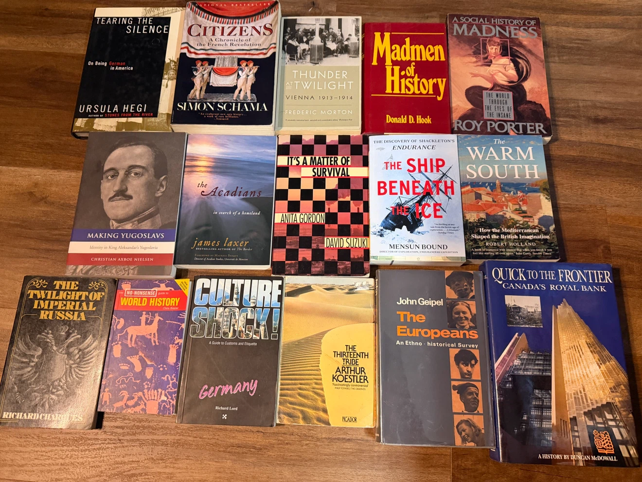 World History books