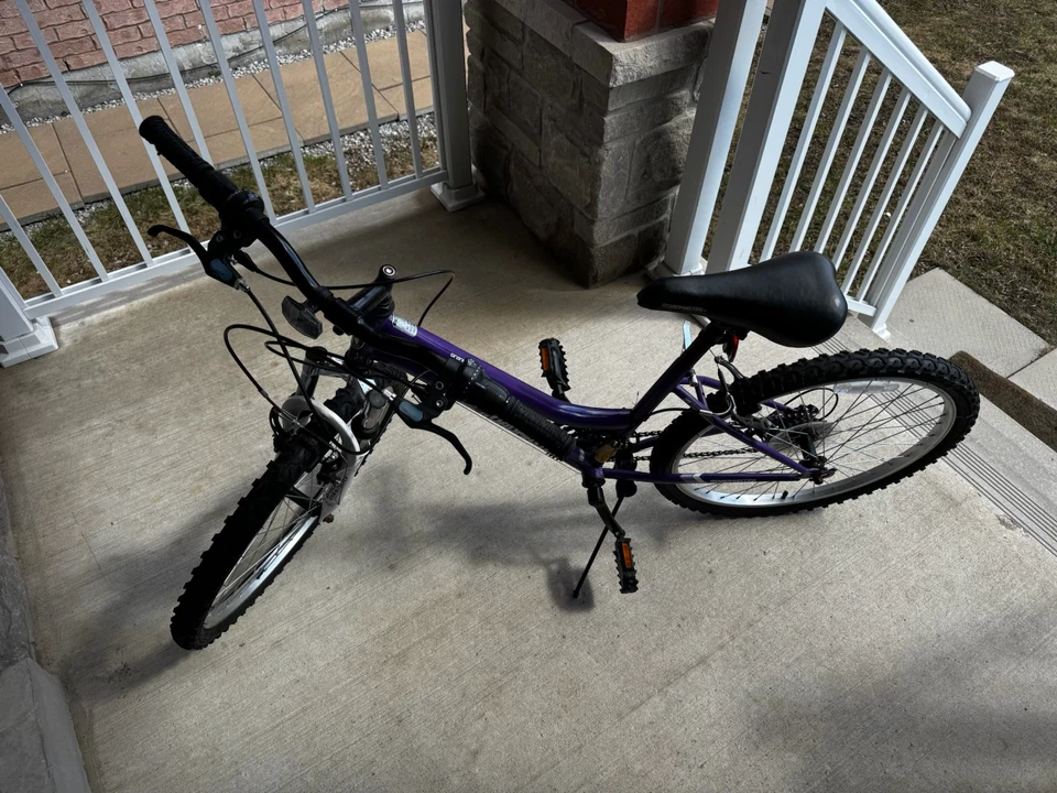 Roadmaster Purple Mountain Bike - photo 3