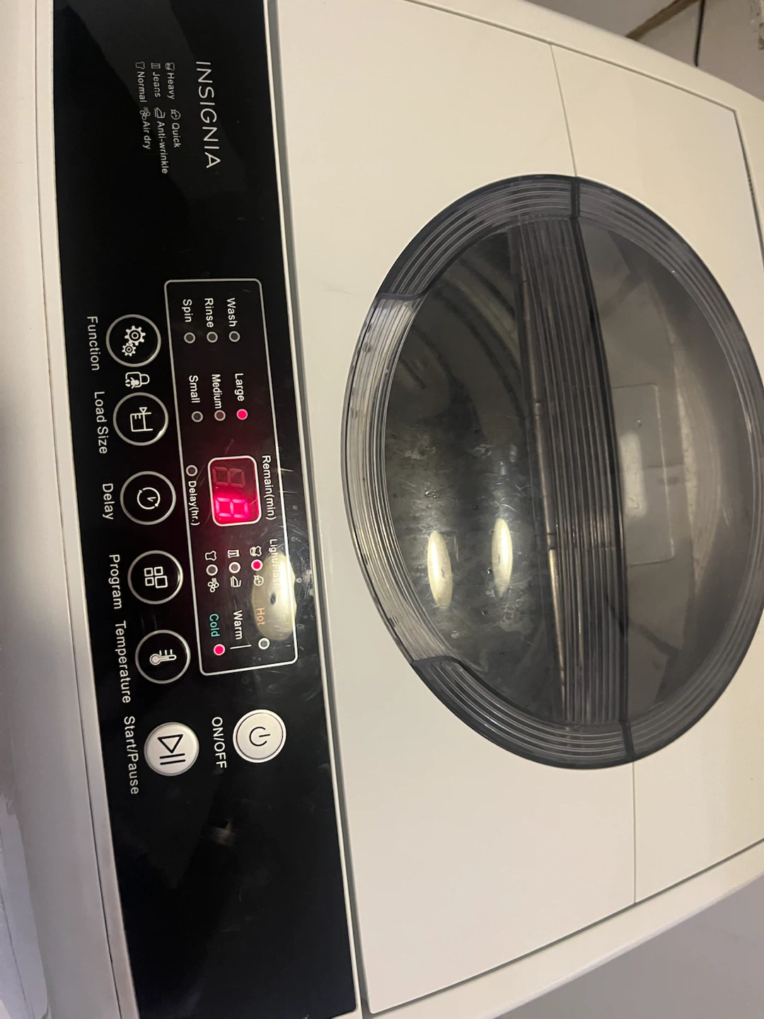 Insignia Washing Machine 1.6 like new - photo 4