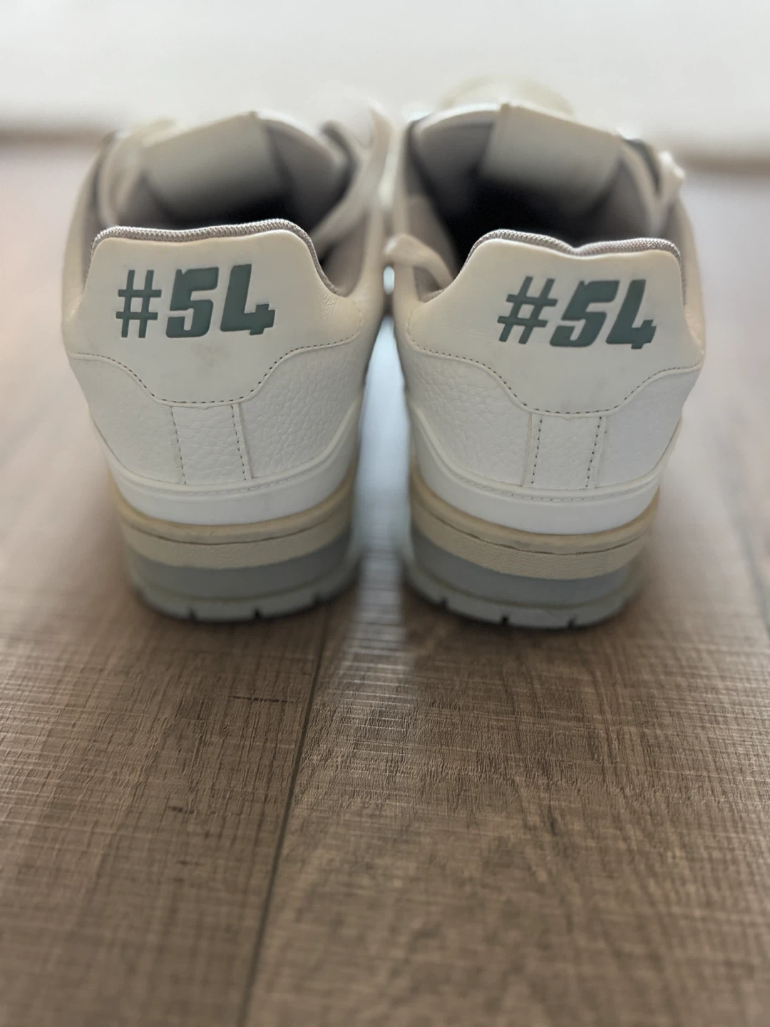 Louis Vuitton White Leather Sneakers - photo 5