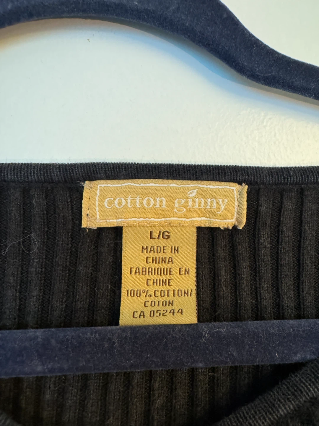 vintage cotton striped sweater - photo 4