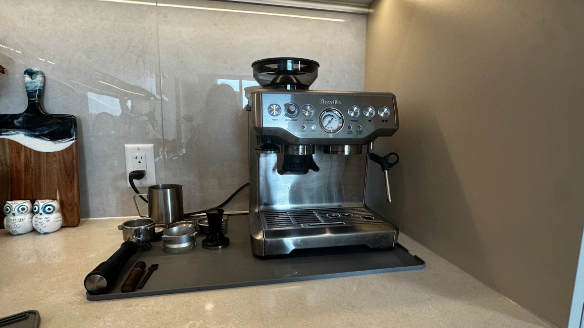 Breville Barista Express BES870XL Espresso Machine + Accessories - photo 3