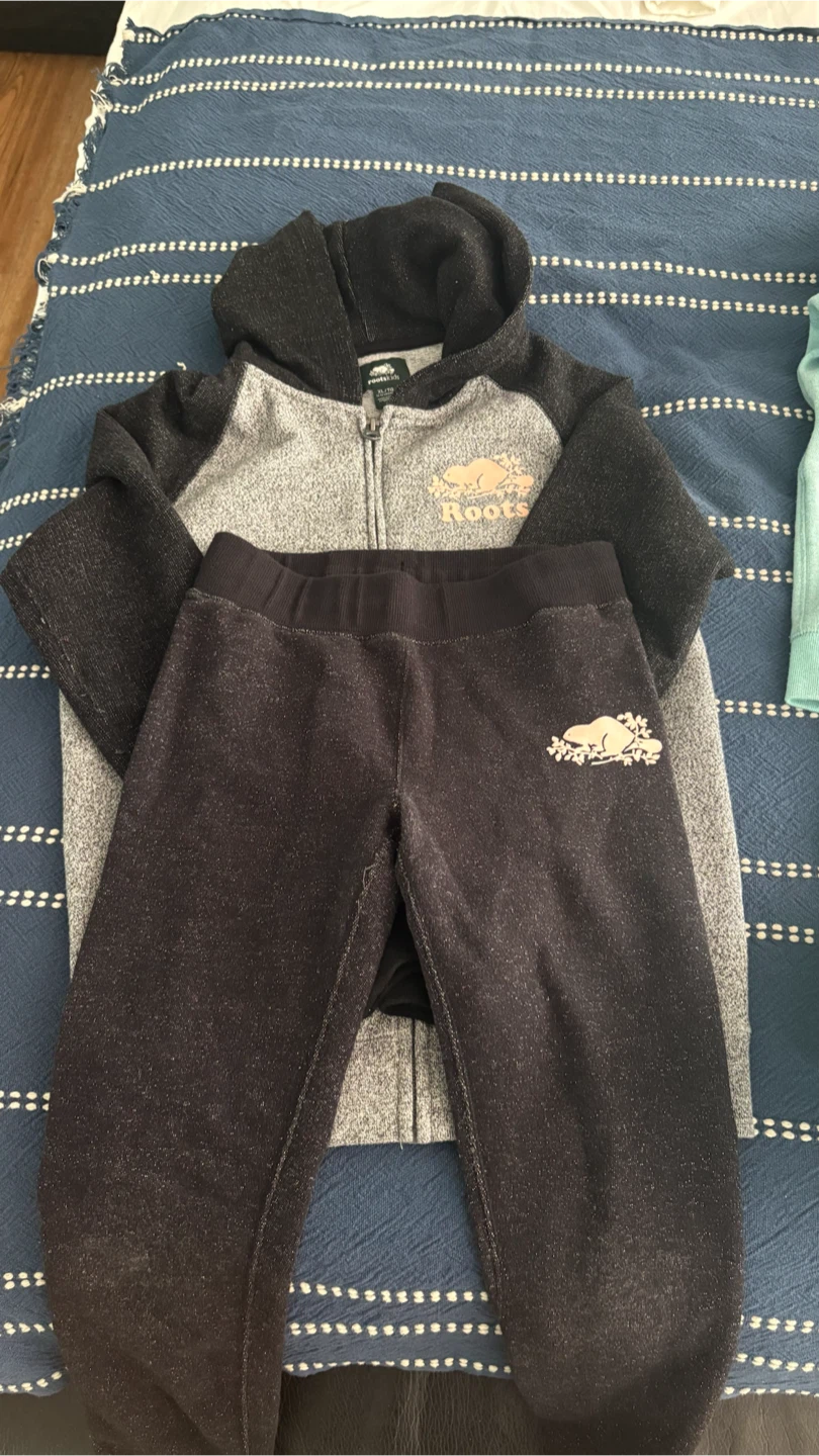Roots Kids Hoodies and Sweatpants Set