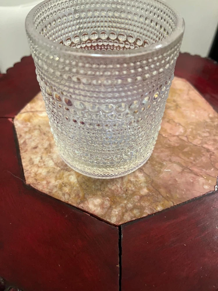 Set of 7 Embossed Glass Tumblers - photo 5