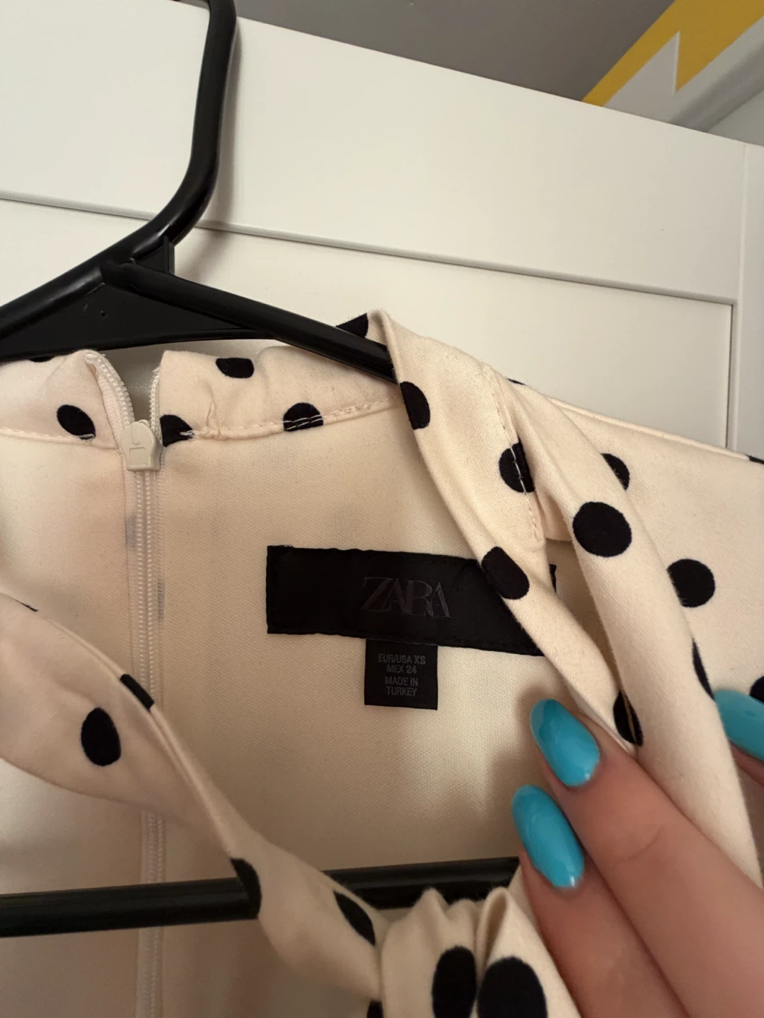 ZARA Polka Dot Mini Dress - photo 2