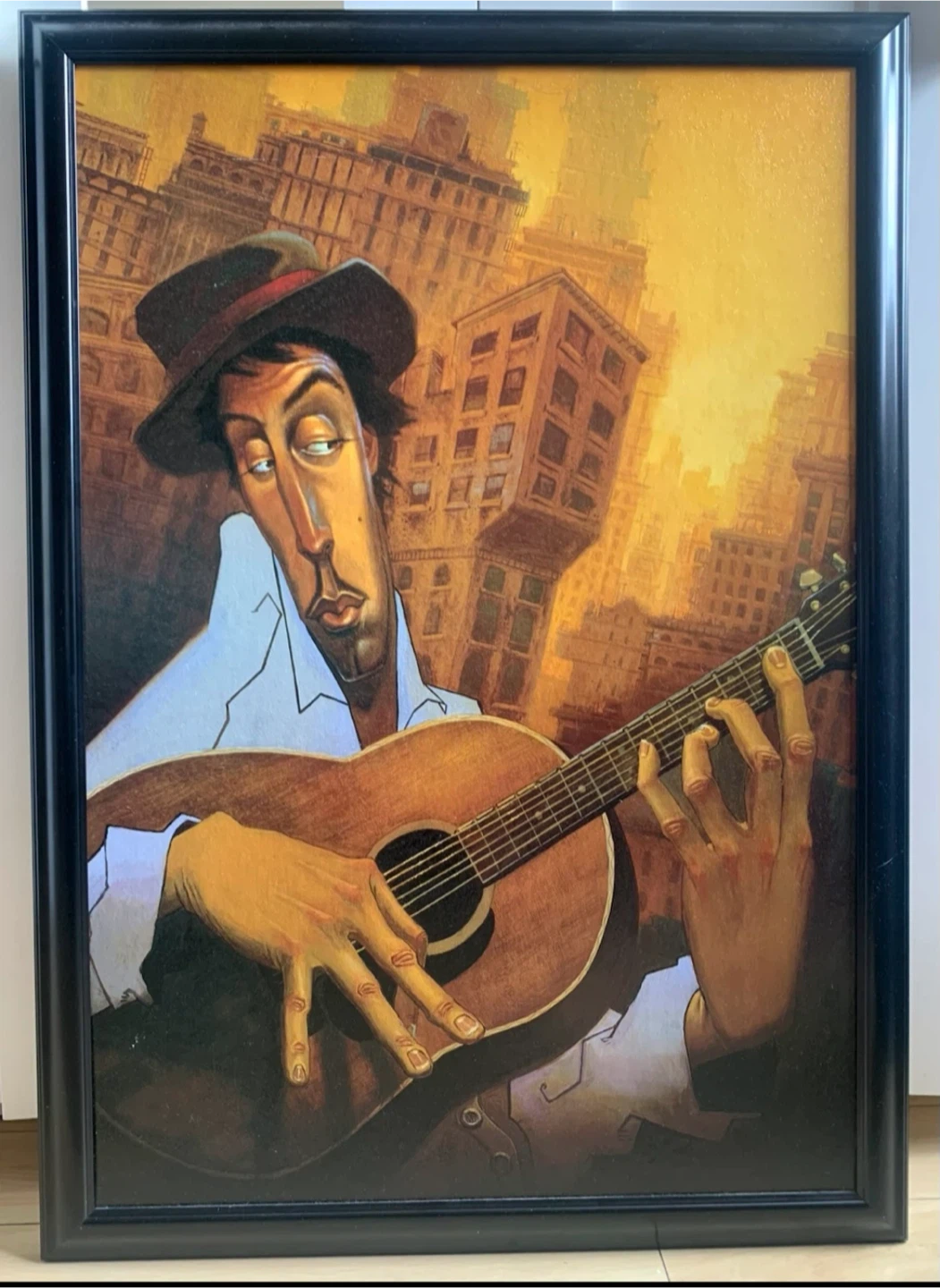 Large Wall Art -EL GUITARRISTA by JUSTIN BUA - photo 3