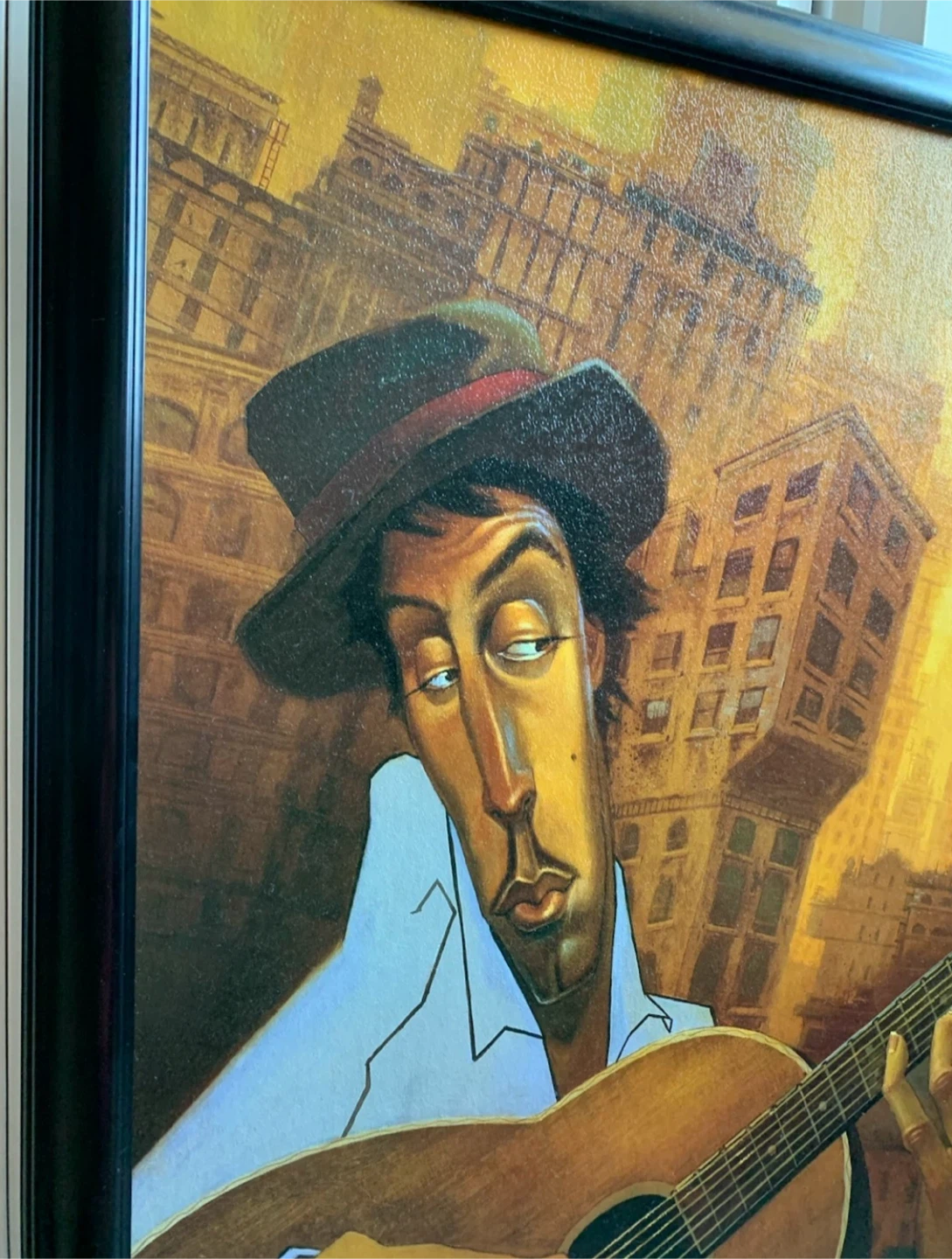Large Wall Art -EL GUITARRISTA by JUSTIN BUA - photo 4