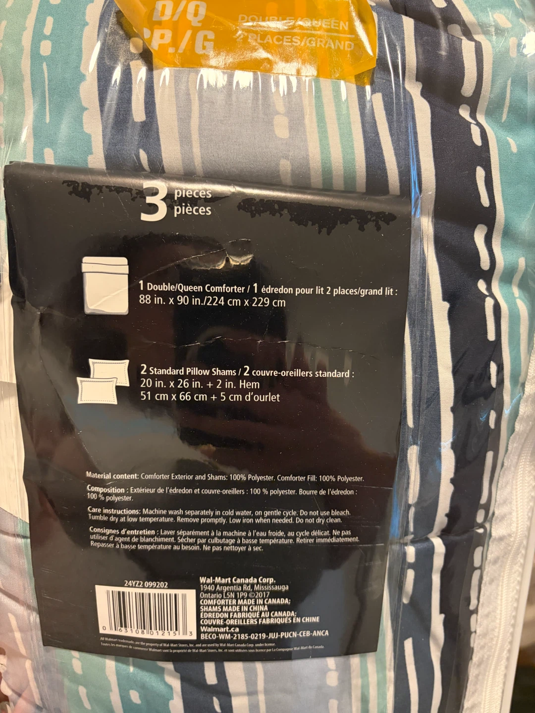 Mainstays Double/Queen Comforter Set - photo 3