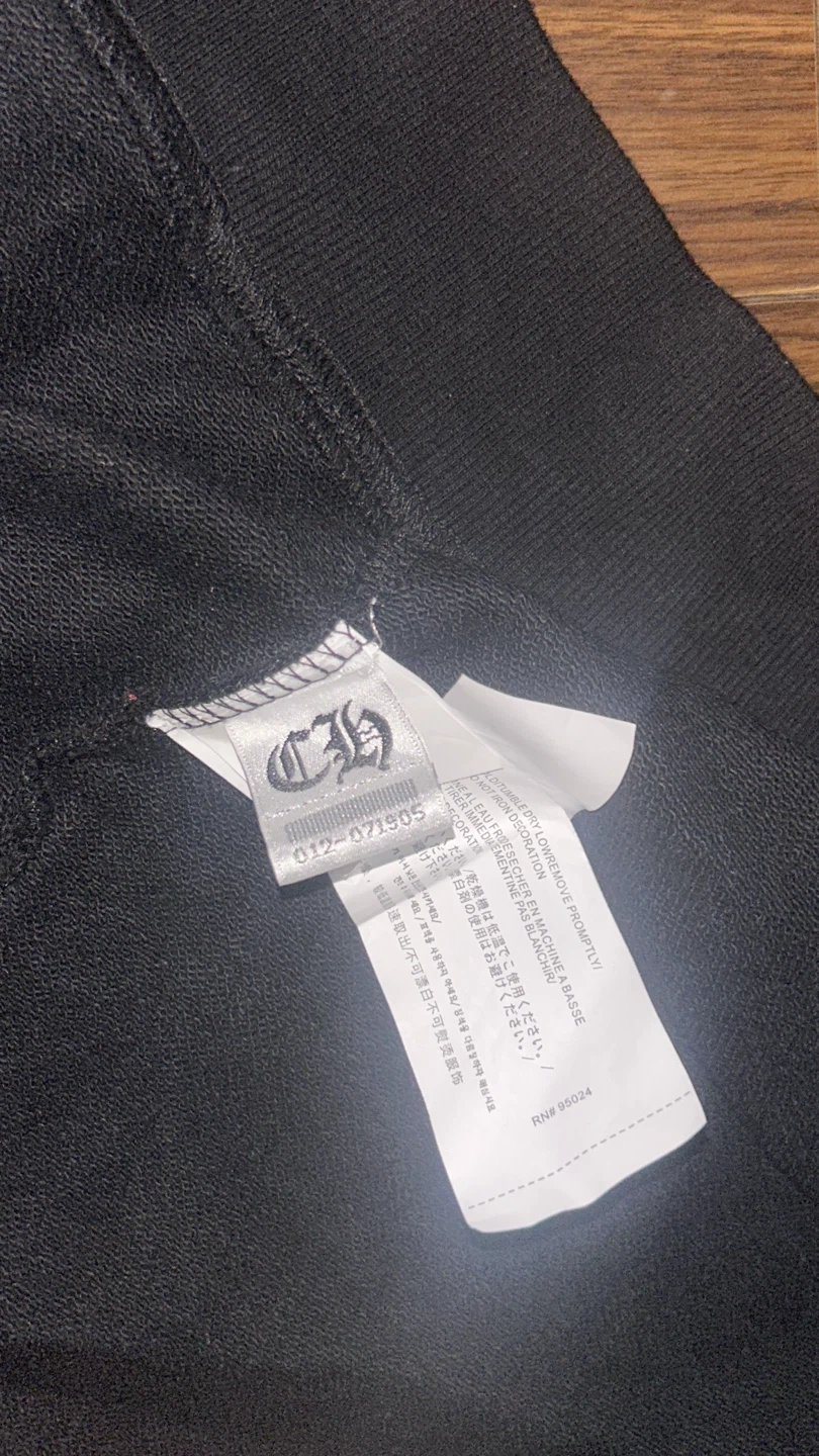 Chrome Hearts Black Zip Up Hoodie - photo 4